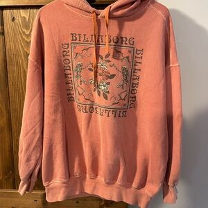 Billabong Peach Graphic Hoodie